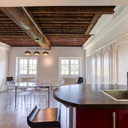 Sejourner Au Chateau De La Roue Grand Appartement 리시우 외부 사진