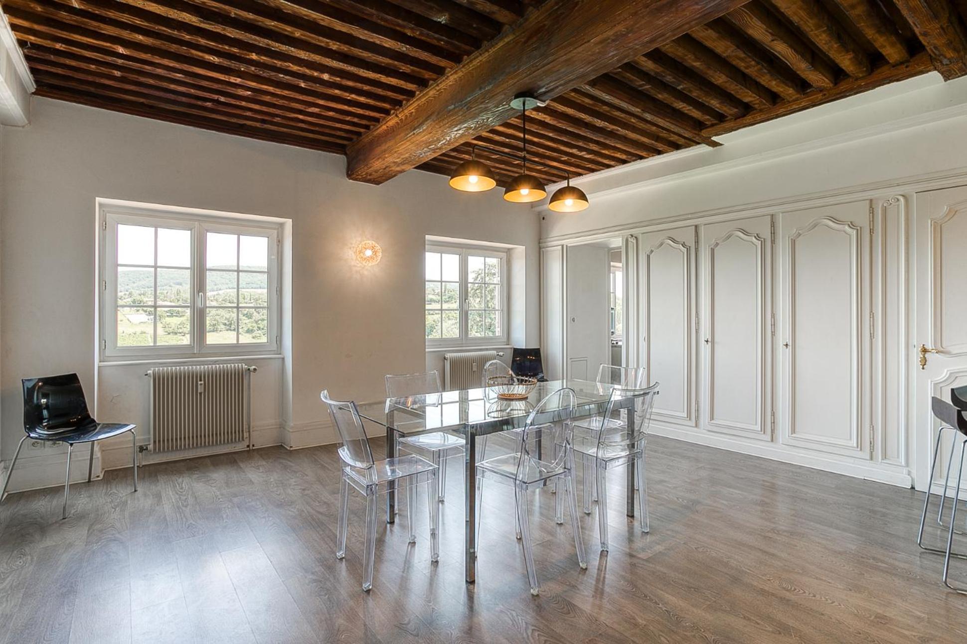 Sejourner Au Chateau De La Roue Grand Appartement 리시우 외부 사진