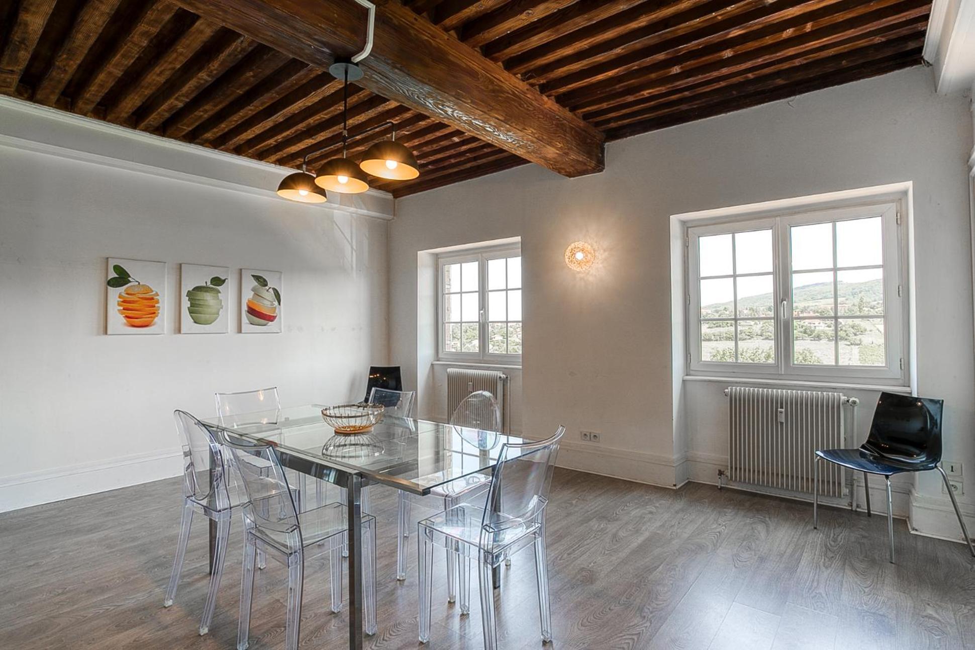 Sejourner Au Chateau De La Roue Grand Appartement 리시우 외부 사진